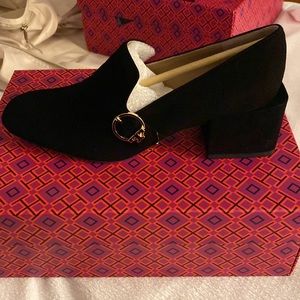 Tory Burch Black Loafers